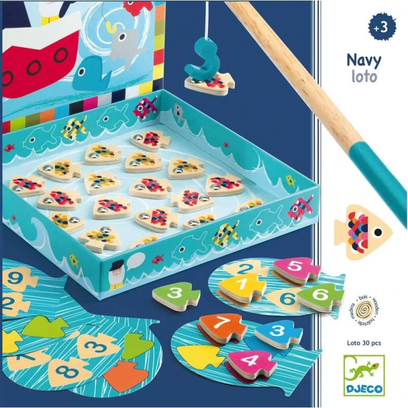 Navy Lernspiel Lotto Angeln ab 3 Jahre