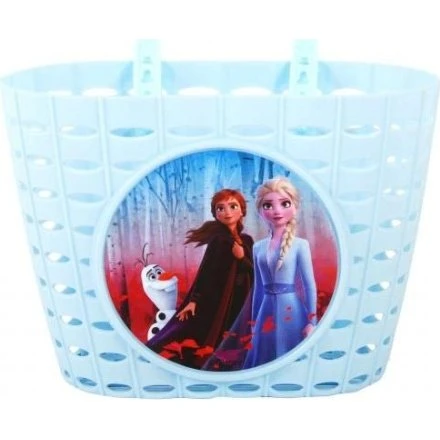Disney Frozen II Fahrradkorb Lenkerkorb Hellblau/Lila