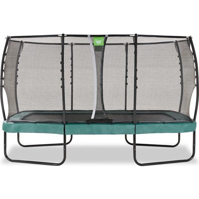 EXIT Allure Premium Trampolin 244x427 cm grün
