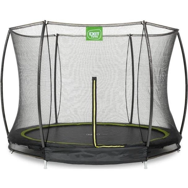 Exit Bodentrampolin Silhouette 244 cm Lime