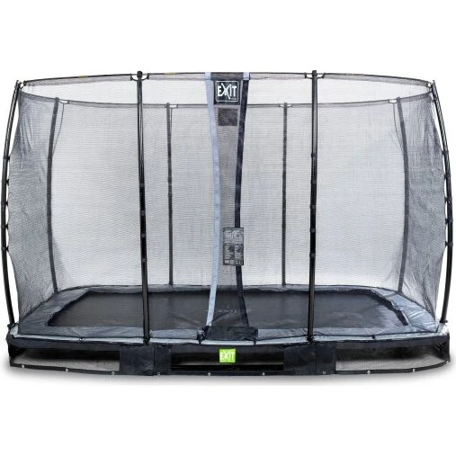 EXIT Elegant Inground-Trampolin 244x427 cm schwarz