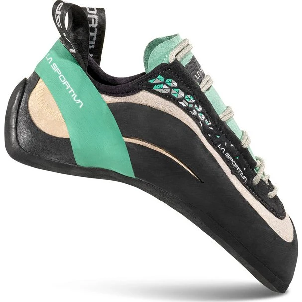 La Sportiva Miura Woman Kletterschuhe White/Jade Green