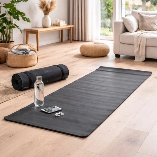 EVA Yogamatte 180x50x1 cm rutschfest – ideal für Yoga & Pilates