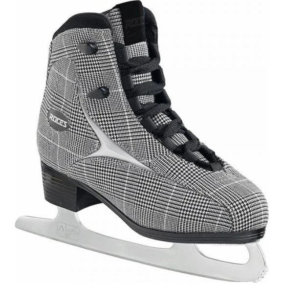 Roces Brits Damen-Schlittschuhe Check Schwarz/Weiß