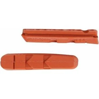 Kool Stop Dura Bremsgummis Lachs für Shimano, 55 mm