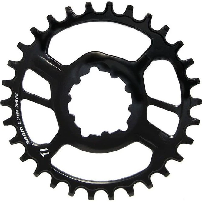 SRAM X-Sync Direct Mount Stahl Kettenblatt 32Z schwarz