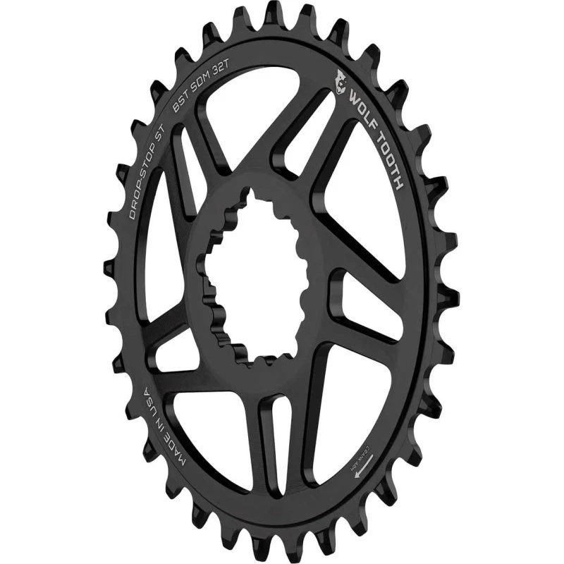 Wolf Tooth Drop-Stop ST HG+ 12-fach 32 Zähne Schwarz