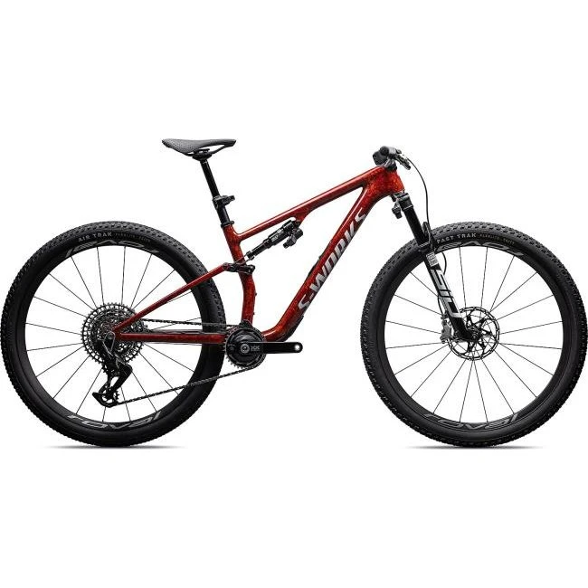 Specialized S-Works Epic 8 2026 SRAM XX MTB Gloss Fiery Red Dry Impasto / Metallic White Silver