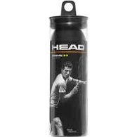 HEAD Satz Bälle Squash 3-Ball Tube Schwarz