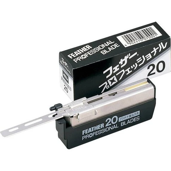 Feather PB-20 Professional Rasierklingen (20 Stück)