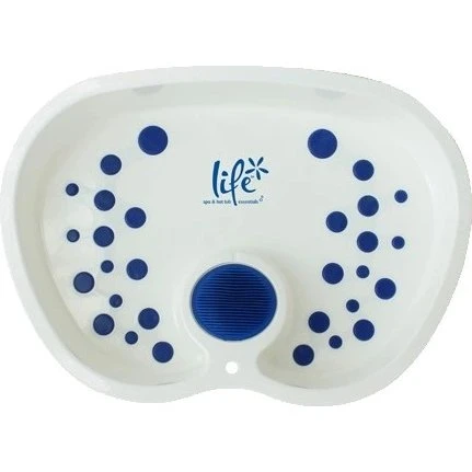 Life Spa Fußbad weiß/blau für Whirlpools