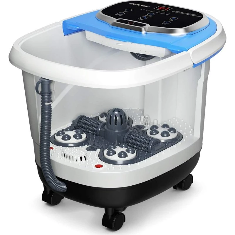 WellnessPro Fußbadewanne mit Shiatsu-Massage & Heizung