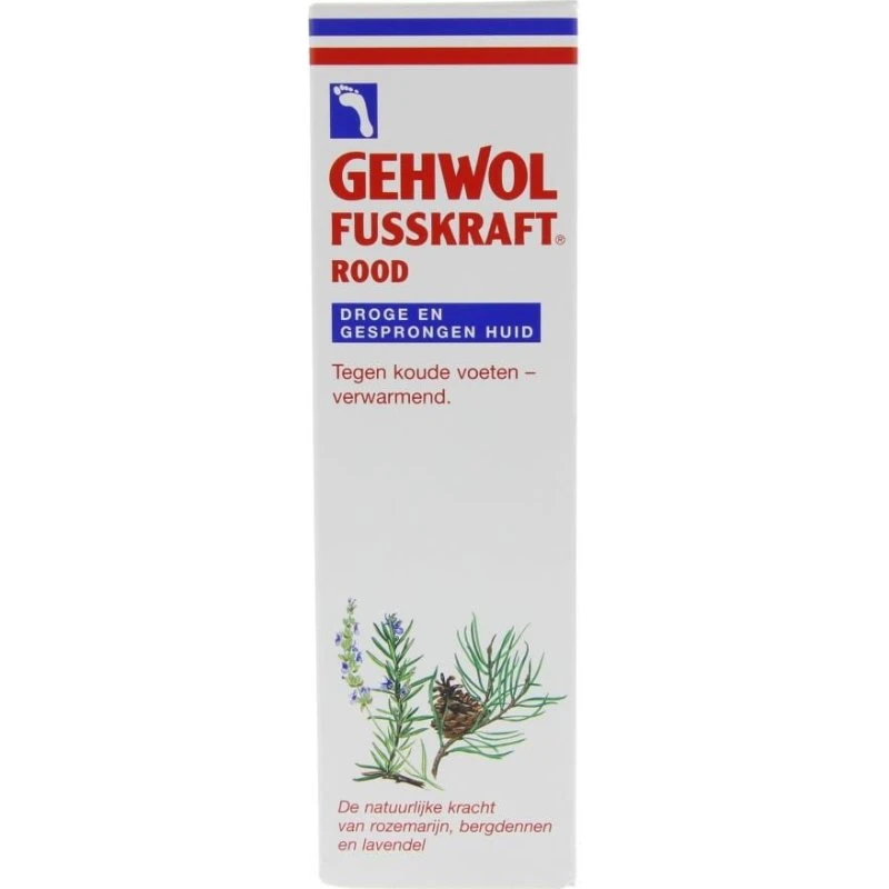 GEHWOL Fusskraft Rot Wärmende Fußpflege 75 ml