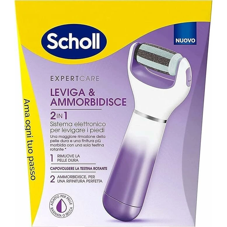 Scholl Velvet 2in1 Elektronisches Pediküresystem