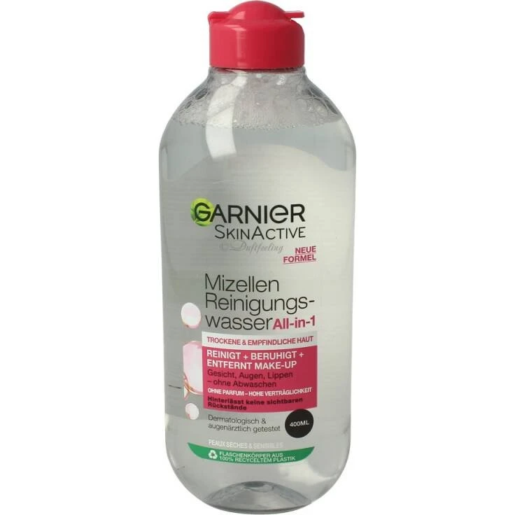 Garnier SkinActive Mizellen Reinigungswasser Trockene Haut 400 ml