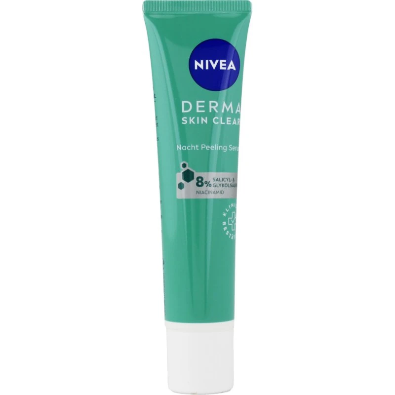 Nivea Derma Skin Clear Nacht Peeling Serum 40ml