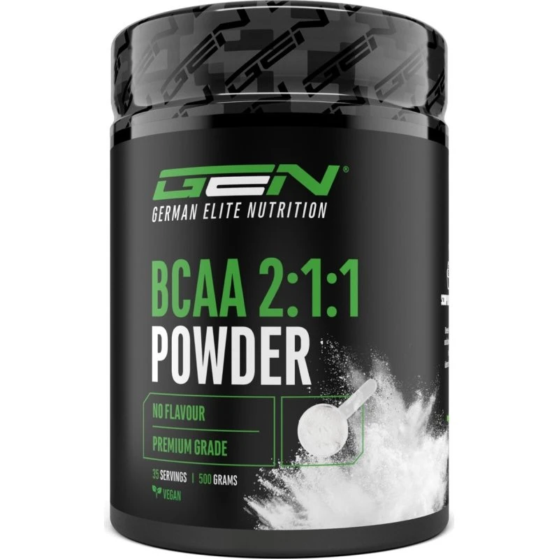 Vega BCAA 2:1 500g Pulver – Vegan, ohne Zusätze, mit Dosierlöffel
