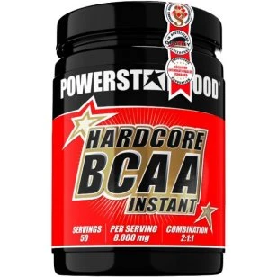 Powerstar Food Hardcore BCAA Instant 500g Fruit Punch