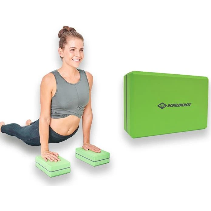 Schildkröt Yoga Block 200 g grün-grau