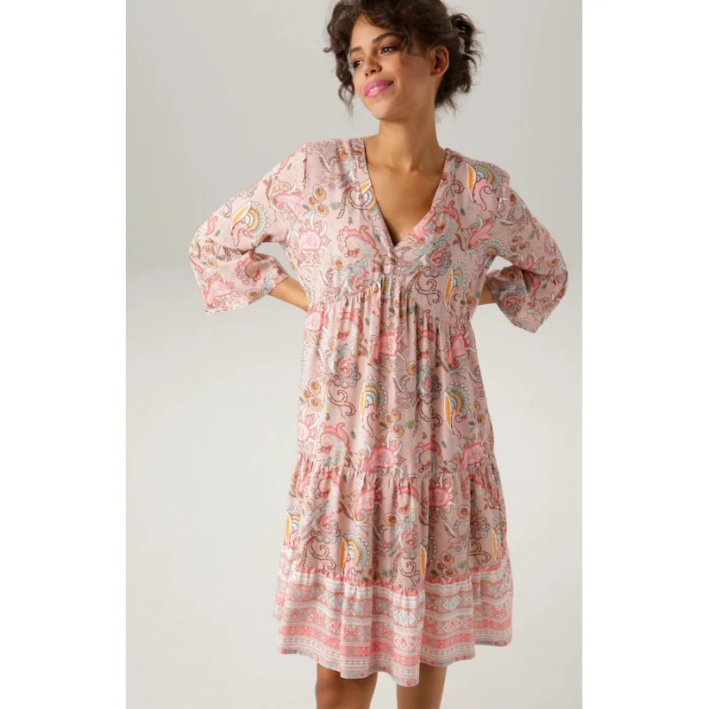 Aniston CASUAL Tunikakleid mit fantasievollem Druck