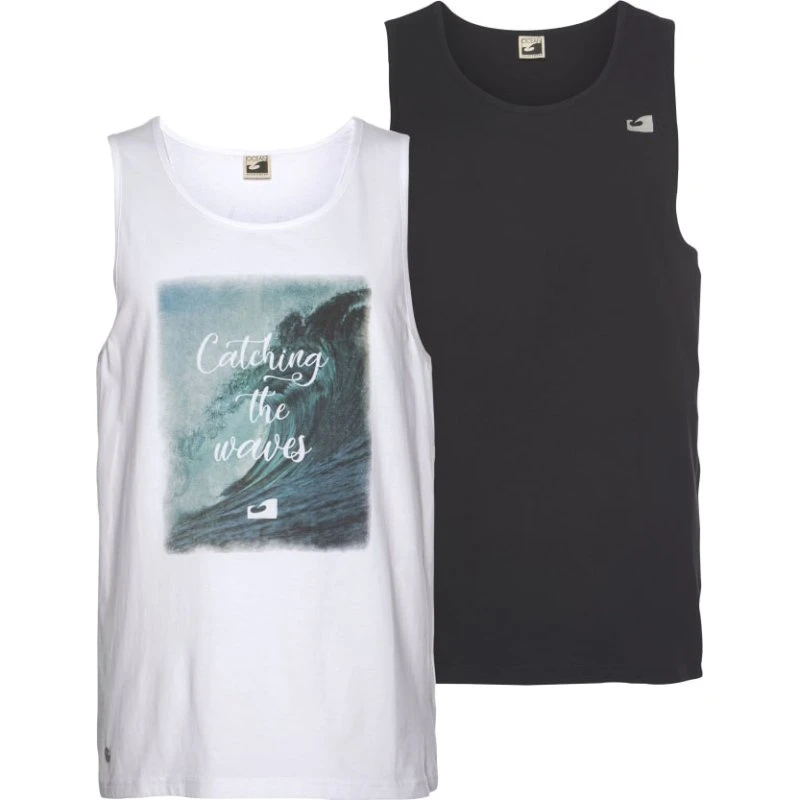 Ocean Sportswear Tanktop 2er-Pack schwarz/weiß