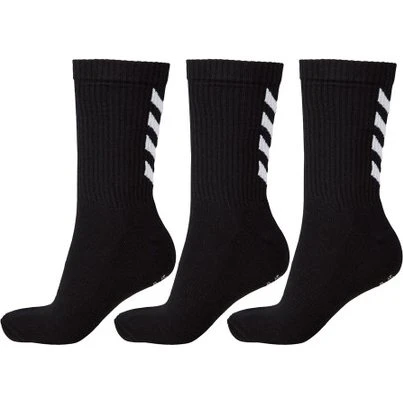 Hummel Fundamental 3er Pack Socken Schwarz