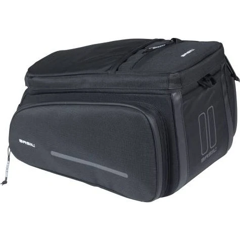 Basil Move Gepäckträgertasche 10-26L schwarz