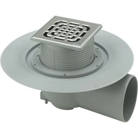 Viega Advantix Bodenablauf DN 100 grau 557171