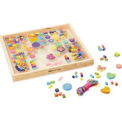 Melissa & Doug Holzperlen Schmetterlinge & Herzen