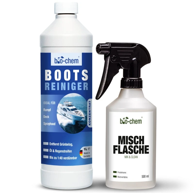 Bio-Chem Bootsreiniger 1 L Konzentrat mit Mischflasche