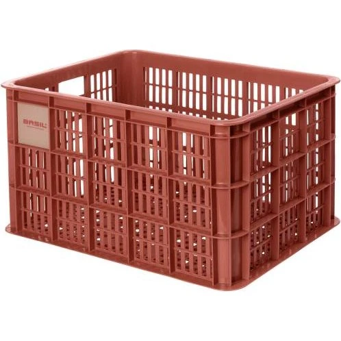 Basil Fahrradkiste Recycled L 40L Rot