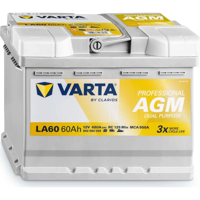 Varta LA60 Professional AGM 60Ah 12V Batterie