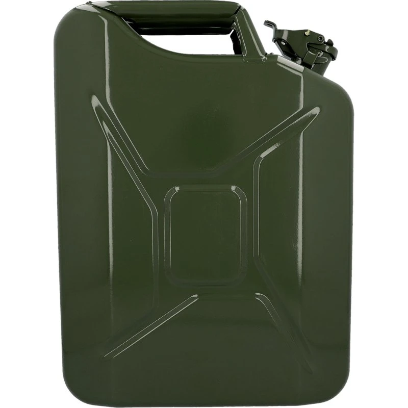 Unitec Benzinkanister 20 L Stahlblech olivgrün
