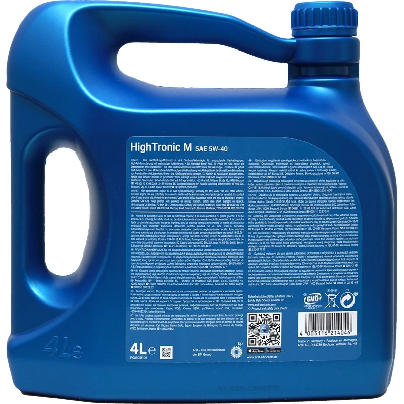 Aral HighTronic M 5W-40 Motorenöl