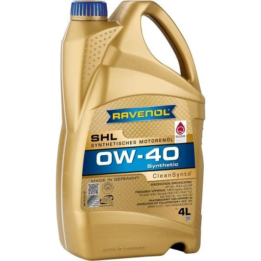 RAVENOL SHL SAE 0W-40 5 L