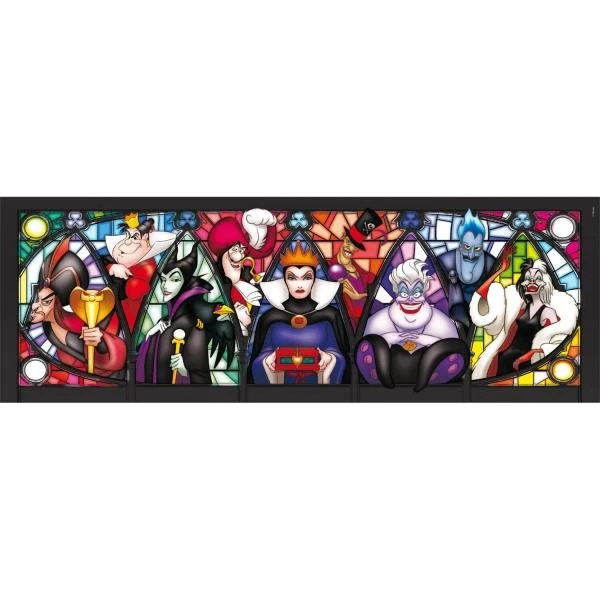 Clementoni Disney Villains Panorama Puzzle 1000 Teile