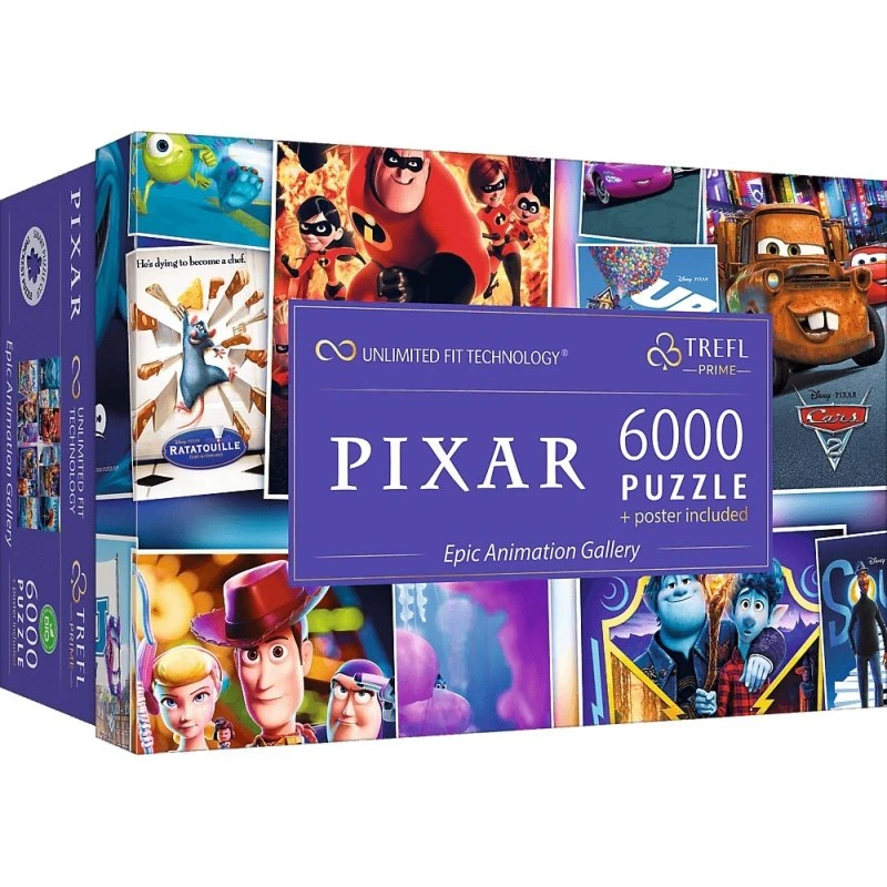 Trefl Pixar Animationsgalerie 6000 Teile Puzzle