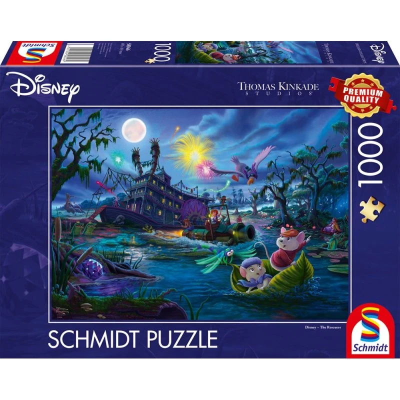 Thomas Kinkade Studios: Disney Dreams The Rescuers 1000 Teile Puzzle