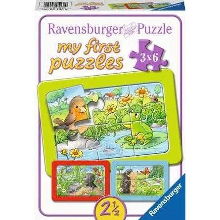 Ravensburger My First Puzzles Kleine Gartentiere