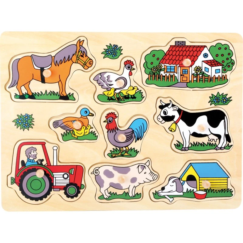 Small Foot Setzpuzzle Bauernhof