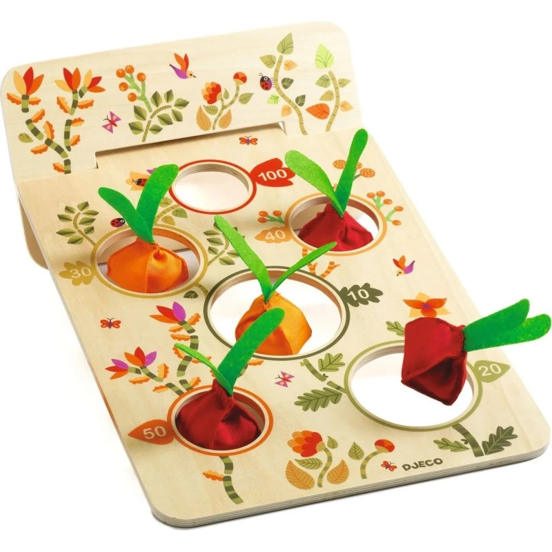 Djeco Erbsensäckwurf Gartenparty