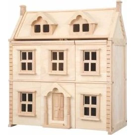 PlanToys Viktorianisches Holzpuppenhaus 2 Etagen