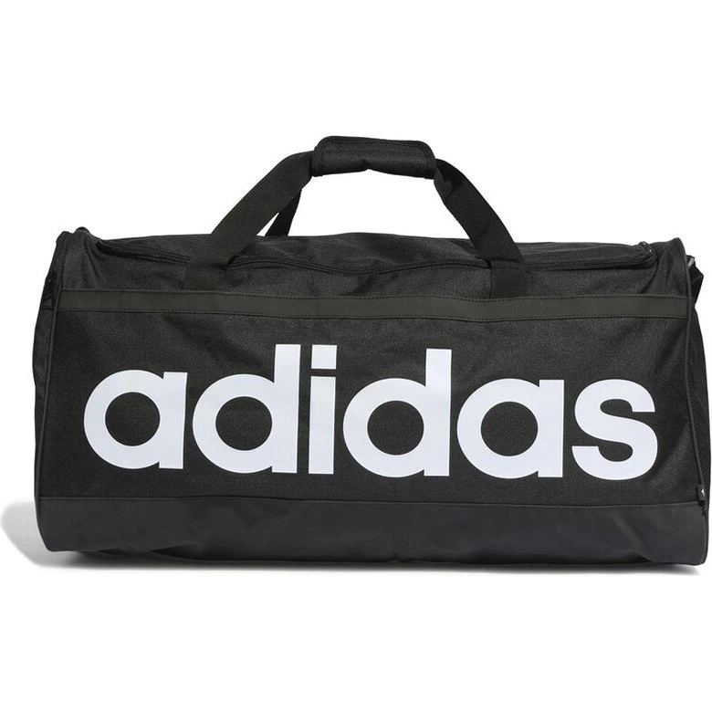 Adidas Linear Duffel L Sporttasche Schwarz/Weiß 63L