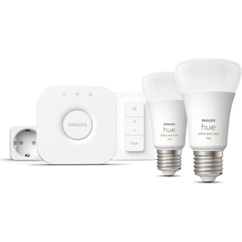 Philips Hue White & Color Ambiance E27 9 W Starter-Set