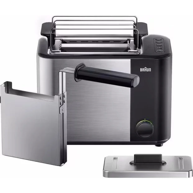 Braun HT5015 BK Toaster schwarz/Edelstahl