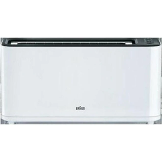 Braun HT3100WH Weiß Langschlitz-Toaster
