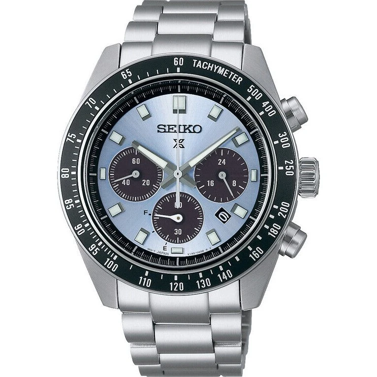 Seiko Prospex Solar Chronograph SSC935P1 – hellblau/silber