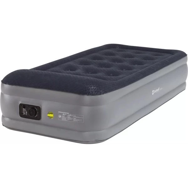 Outwell Superior Luftbett Single mit Pumpe Navy Night & Grey