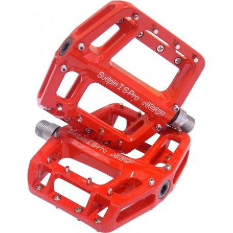 NC-17 Sudpin I S-Pro Fahrradpedal Alu rot