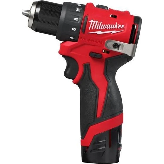 Milwaukee M12 Bürstenloser Akku-Bohrschrauber M12BLDDRC-202C